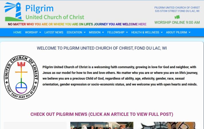 WEB page updates: ONA , and Creation church