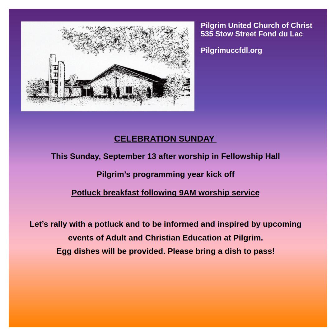 Read more about the article Celebration Sunday September 13