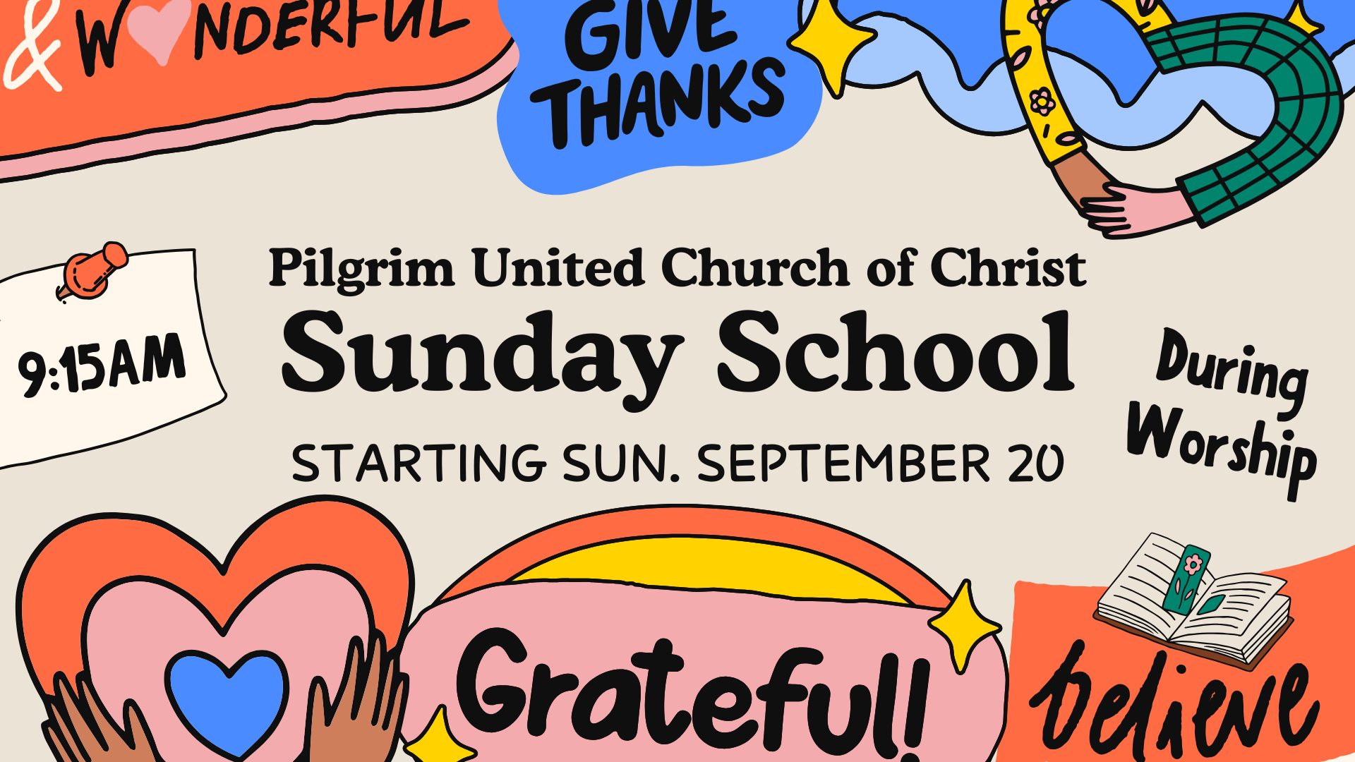 Read more about the article Sunday school starts September 20, 2026